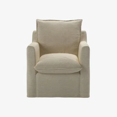 Sofa.com Anders Armchair in Pampas Hygge Smart Linen