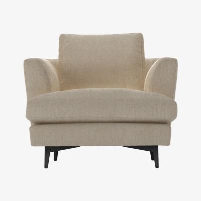 Sofa.com Lars Armchair in Cashew Baylee Viscose Linen