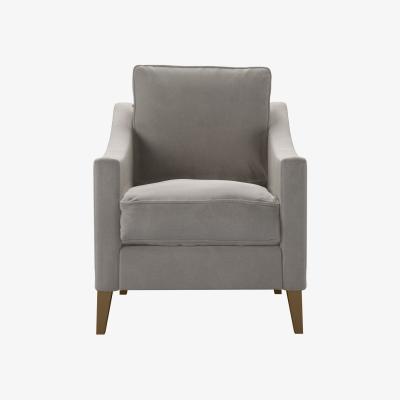 Sofa.com Iggy Armchair in Nimbus Aquaclean Clever Velvet