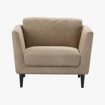 Sofa.com Holly Armchair in Fawn Aquaclean Clever Velvet