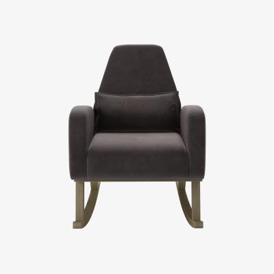 Sofa.com Phoenix Armchair in Shale Aquaclean Clever Velvet
