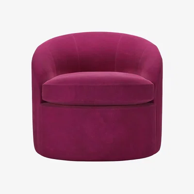 Sofa.com Quinn Armchair in Persian Rose Smart Velvet