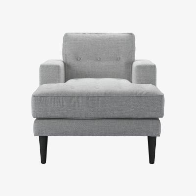 Sofa.com Mabel Chaise Armchair in Frost Highland Tweed - sofa.com