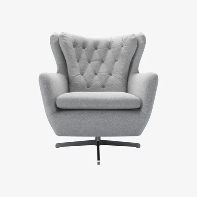 Sofa.com Ernest Swivel Armchair in White Cliffs Whitstable - sofa.com