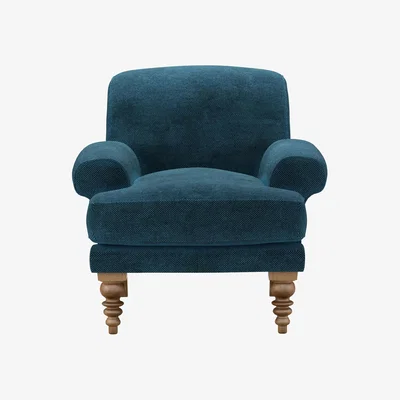 Sofa.com Saturday Armchair in Mineral Mist Speckled Chenille