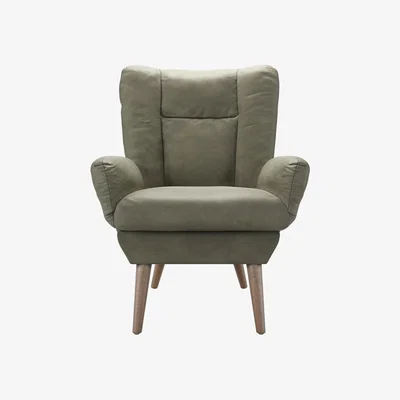 Sofa.com Ellora Armchair in Matcha Powdered Leather