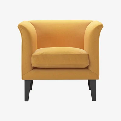 Sofa.com Fingal Armchair in Ochre Easy Cotton - sofa.com