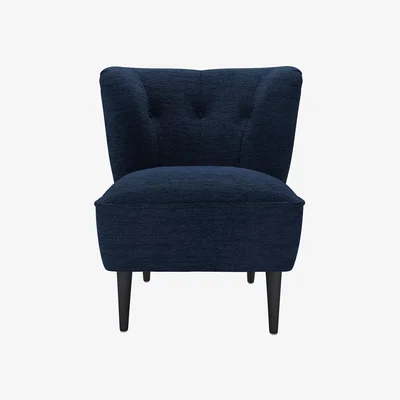 Sofa.com Betty Armchair in Twilight Slubby Cotton - sofa.com