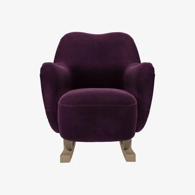 Sofa.com Ginger Rocking Chair in Damson Smart Velvet