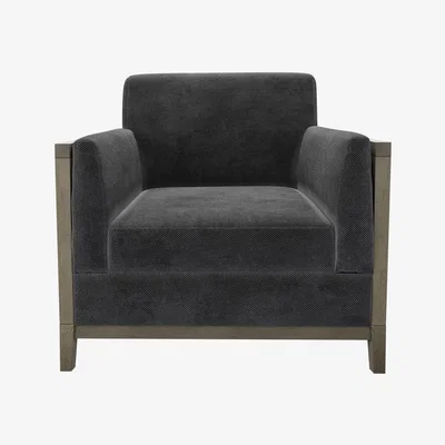 Sofa.com Chester Armchair in Raven Speckled Chenille