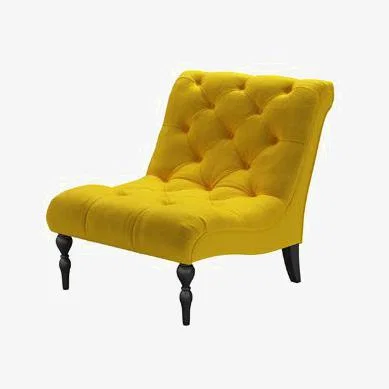 Sofa.com Claude Armchair in Canary Cotton Matt Velvet - sofa.com
