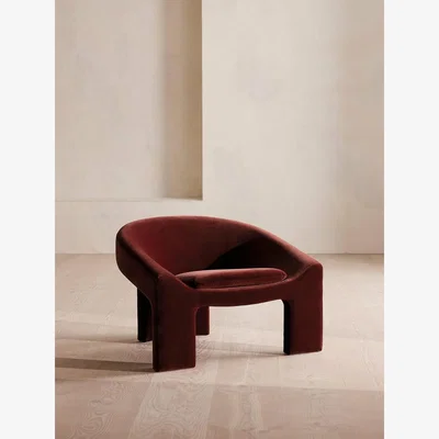 Soho Home Dafne Armchair, Velvet, Rust