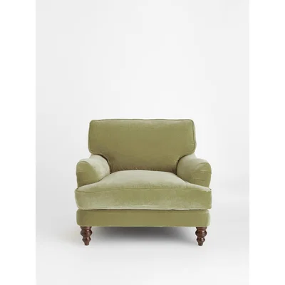 Soho Home Arundel Armchair, Velvet Lichen