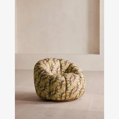 Soho Home Garret Outdoor Armchair, Christopher Farr Cactus Flower, UK