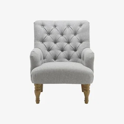 Teddy Beau Birlea Padstow Chair Grey