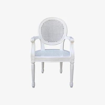 Teddy Beau Maison Reproductions Chateau Rattan Armchair
