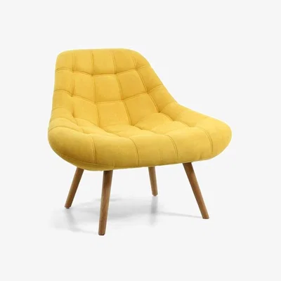 Teddy Beau Shankar Shell Sunny Yellow Armchair