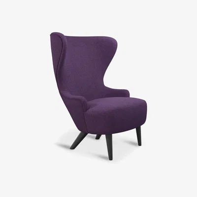 Tom Dixon Tom Dixon - Micro Wingback Chair Black Leg Tonica 2 0672