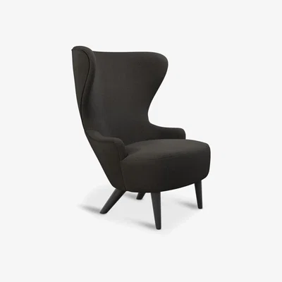 Tom Dixon Tom Dixon - Micro Wingback Chair Black Leg Mollie Melton 0202