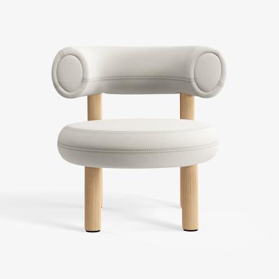 Tom Dixon Tom Dixon - Fat Natural Wood Lounge Chair - Coconut (Linara 2494 138)