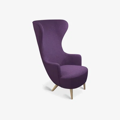 Tom Dixon Tom Dixon - Wingback Chair Natural Leg Tonica 2 0672