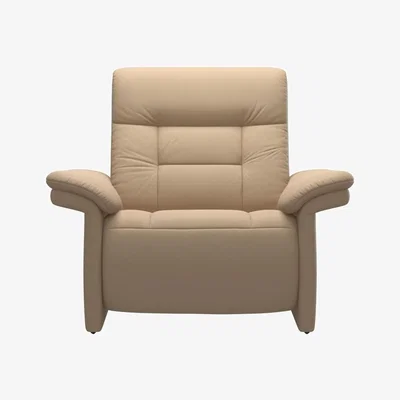 Woods Furniture Stressless Mary Armchair - Upholstered Arms - Stressless Mary Armchair Upholstered Arm in Fabric