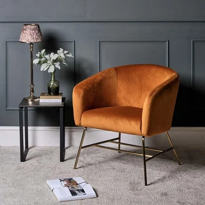 Woods Furniture Rosa Chair - Mustard