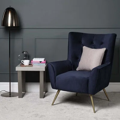 Woods Furniture Blake Armchair - Blue