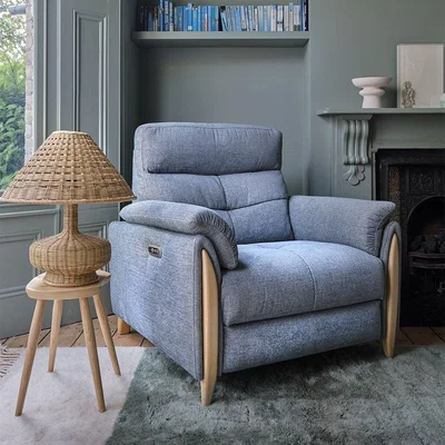 Woods Furniture Ercol Mondello Powered Recliner - Ercol Mondello Powered Recliner - 900-909