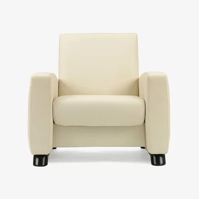 Woods Furniture Stressless Arion Low Back Chair Fabric Grade Cori Leather