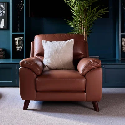 Woods Furniture Vegas Armchair - Tan Leather