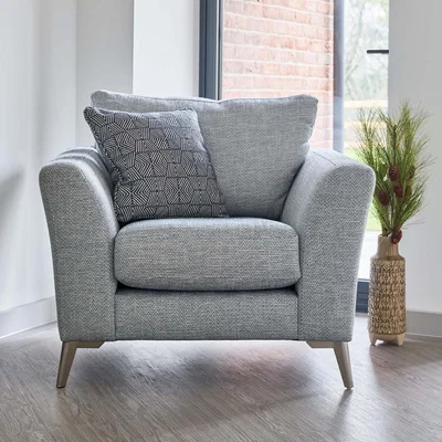 Woods Furniture Flynn Chair - Flynn Chair in Opulence Velvet
