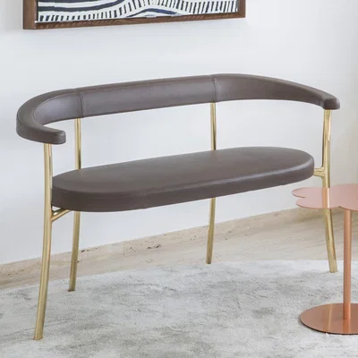 Amara GHIDINI 1961 - Katana Small Sofa - Natural Leather