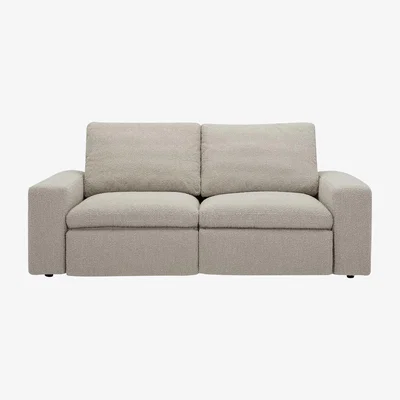 Barker and Stonehouse Thoreau Electric Recliner 3 Seater Recliner Sofa, Neutral | Barker & Stonehouse