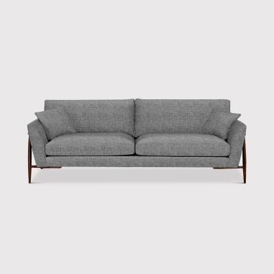 Barker and Stonehouse Ercol Forli Grand Sofa, Grey Fabric | Barker & Stonehouse