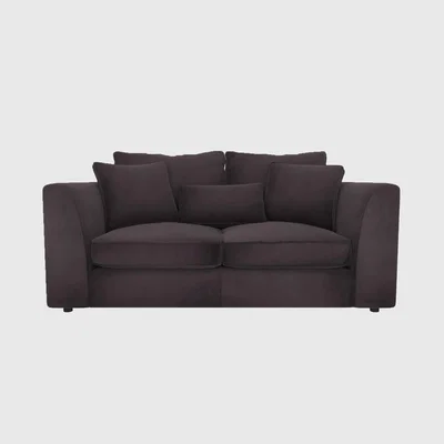 Barker and Stonehouse Harrington Small Sofa, Grey Fabric | Barker & Stonehouse