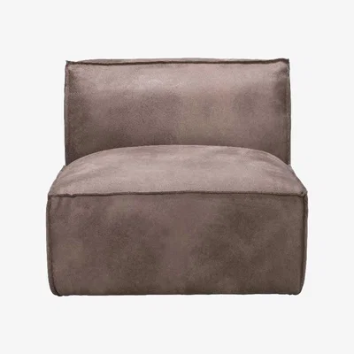 Barker and Stonehouse Timothy Oulton Nirvana Leather Medium Sectional 1 Seater