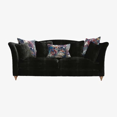 Barker and Stonehouse Claudette Grand Sofa, Green Fabric | Barker & Stonehouse