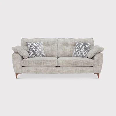 Barker and Stonehouse Dandridge Grand Sofa, Grey Fabric | Barker & Stonehouse
