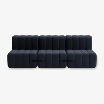 Bombinate.com Dark Grey Curt Sofa System 6 Modules - Jet