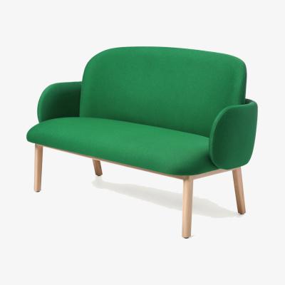 Bombinate.com Dark Green Dost Wood Sofa