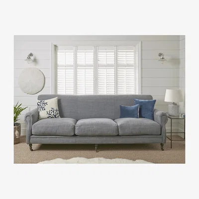 Cox and Cox NEW Sophia Grand Sofa - Vintage Grey