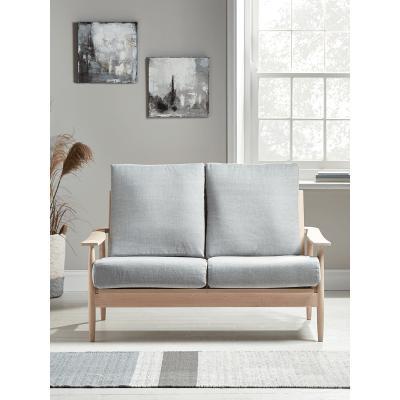 Cox and Cox Beech Spindleback Sofa - Soft Grey