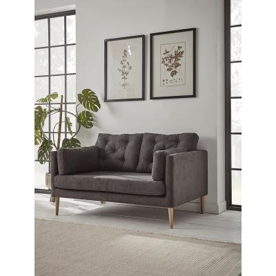 Cox and Cox NEW Arne Petite Sofa - Charcoal