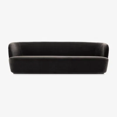 The Conran Shop Stay Sofa in Anthracite Velvet & Black