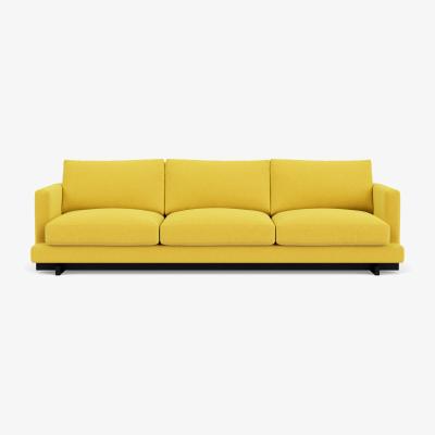 The Conran Shop Harper 5-Seater Sofa in Ochre Duro Velvet By The Conran Shop
