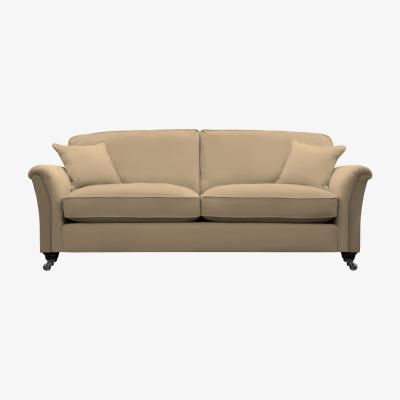 Furniture Village Parker Knoll - Devonshire Grand Classic Back Leather Sofa - Natural