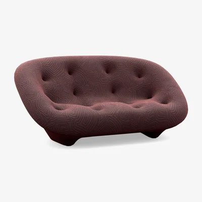 Heal's Heal's Ploum Small High Back Sofa Moby Charcoal - Heal's UK Furniture