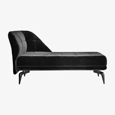 Made in Design Leeon Sofa - Right armrest by Driade Black