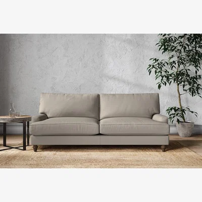 Nkuku Nkuku Marri Sofa | Make To Order | Grand | Recycled Cotton Flax
